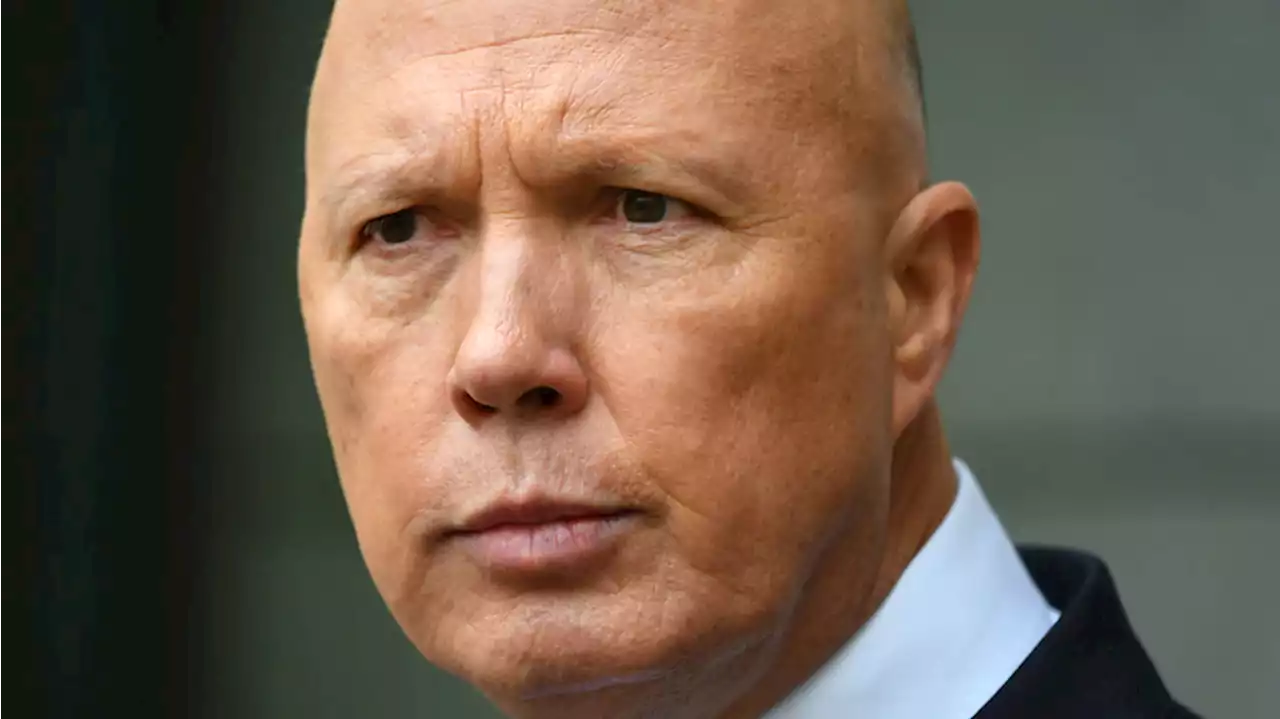 Peter Dutton rejects Bob Carr's claim he leaked texts about Scott Morrison