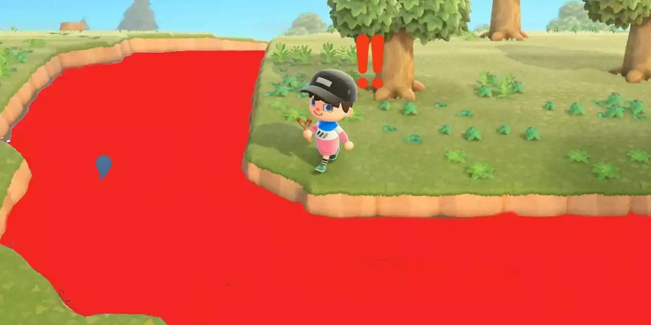 Animal Crossing Island's River Turns Red Like Blood Due to Glitch