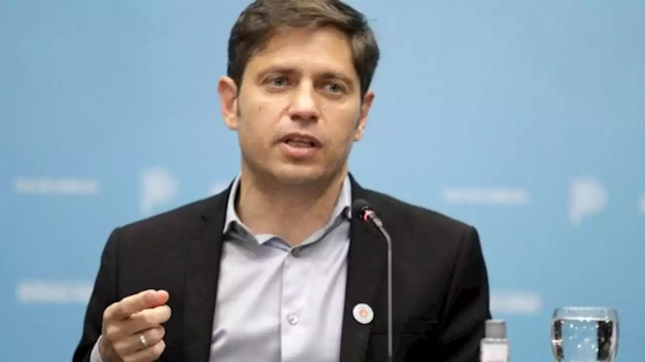 Kicillof evitó hablar de la interna en el Frente de Todos y pidió seguir con la discusión del acuerdo con el FMI