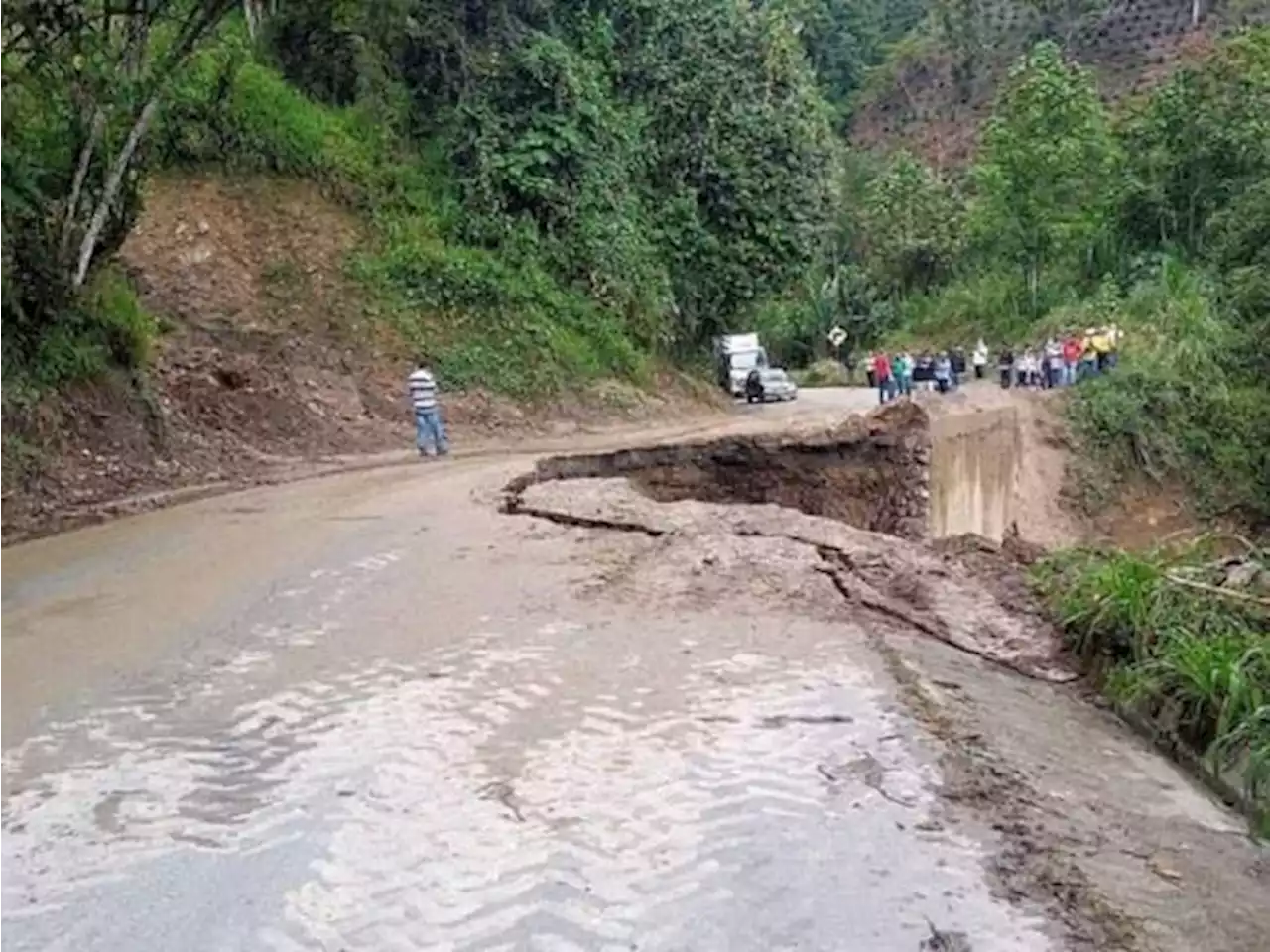 Se registraron varias emergencias por fuertes lluvias en el norte de Caldas