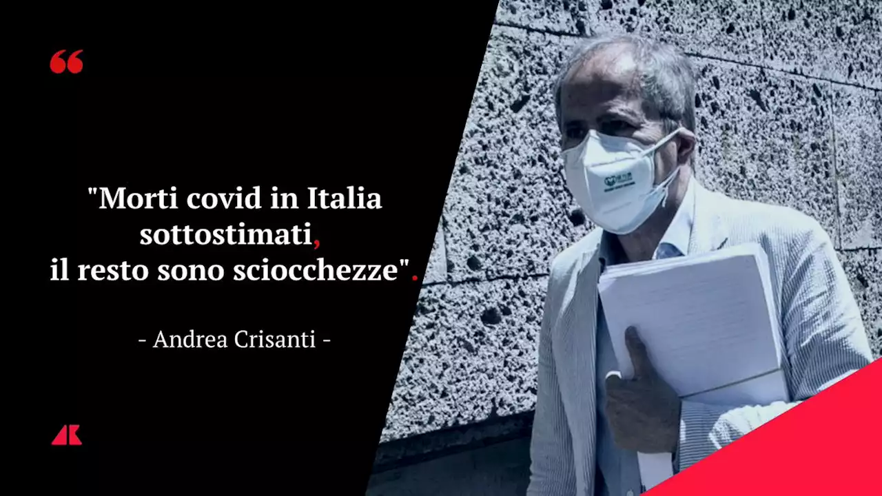 Crisanti: 'Morti covid in Italia sottostimati, il resto sono sciocchezze'