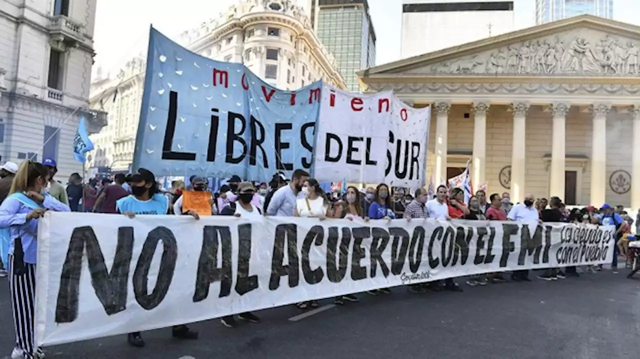 La Izquierda marcha a Plaza de Mayo contra el acuerdo con el FMI