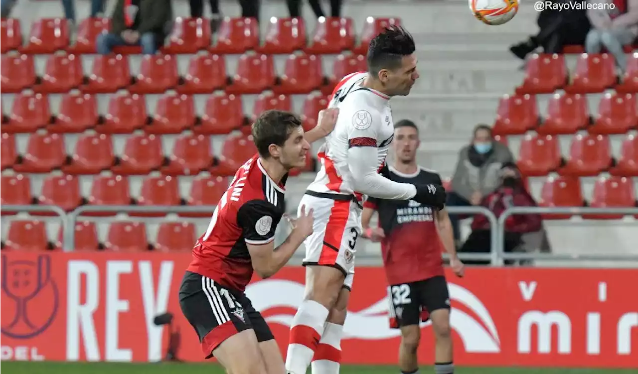 Falcao y Rayo tienen una cita con la historia en las semifinales de la Copa del Rey