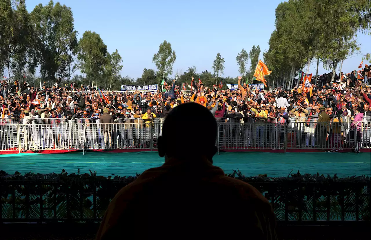 AP PHOTOS: Despite curbs, campaigning continues in India