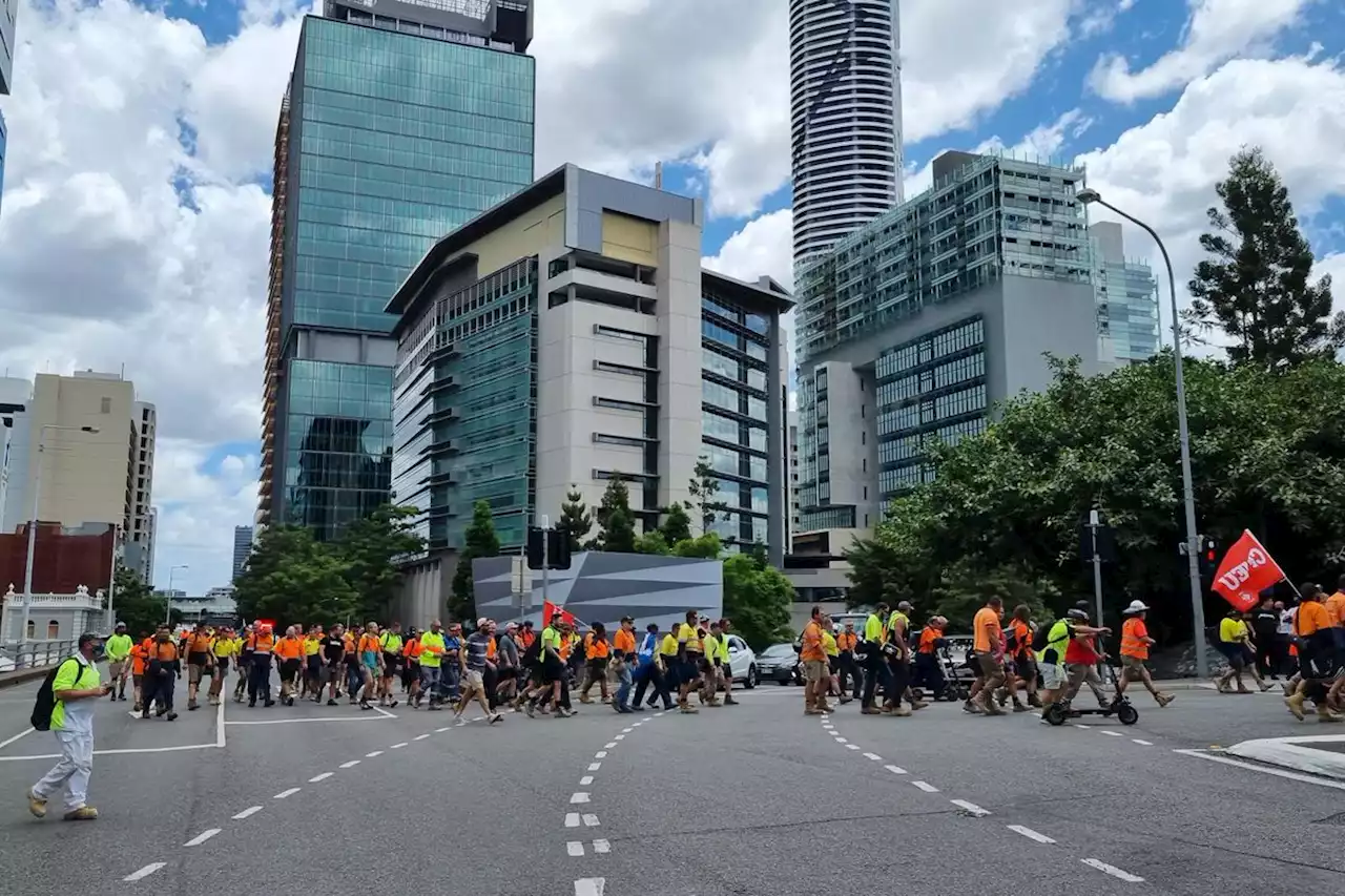 Protest disrupts Brisbane traffic, streets closed