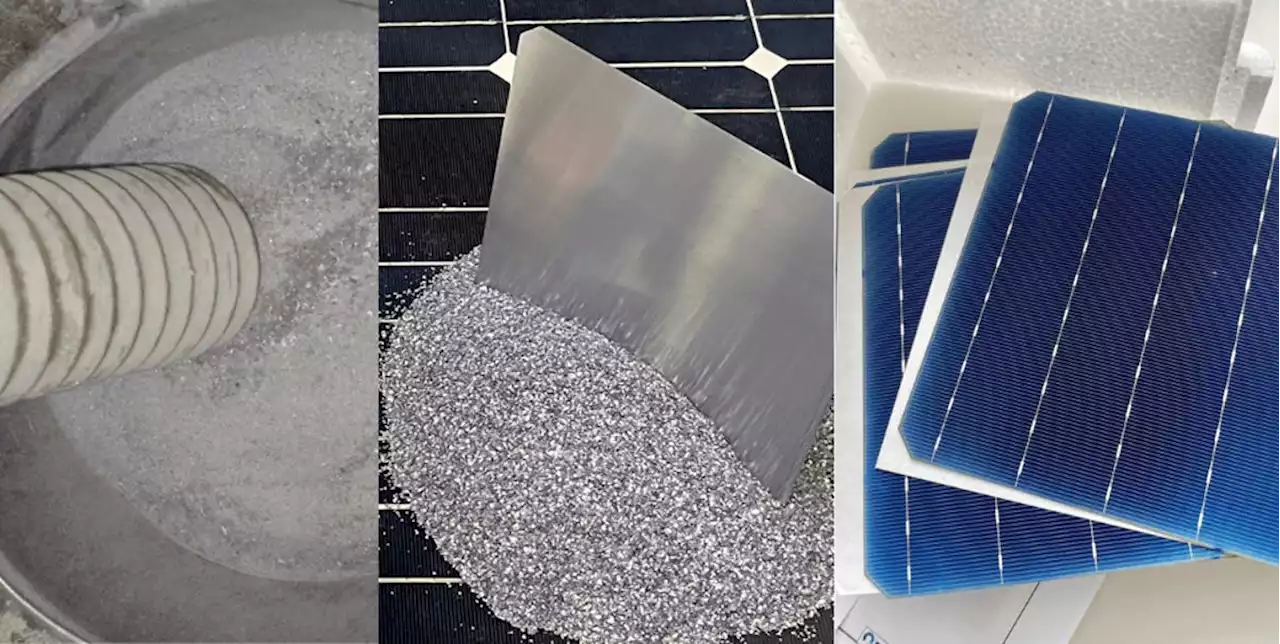 Fraunhofer ISE Invents Silicon Recycling Process For Solar Panels