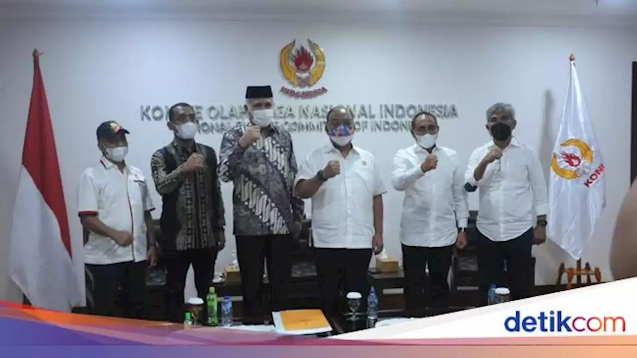 Gubernur Aceh-Sumut Temui KONI Pusat, Bahas Cabang Olahraga PON 2024