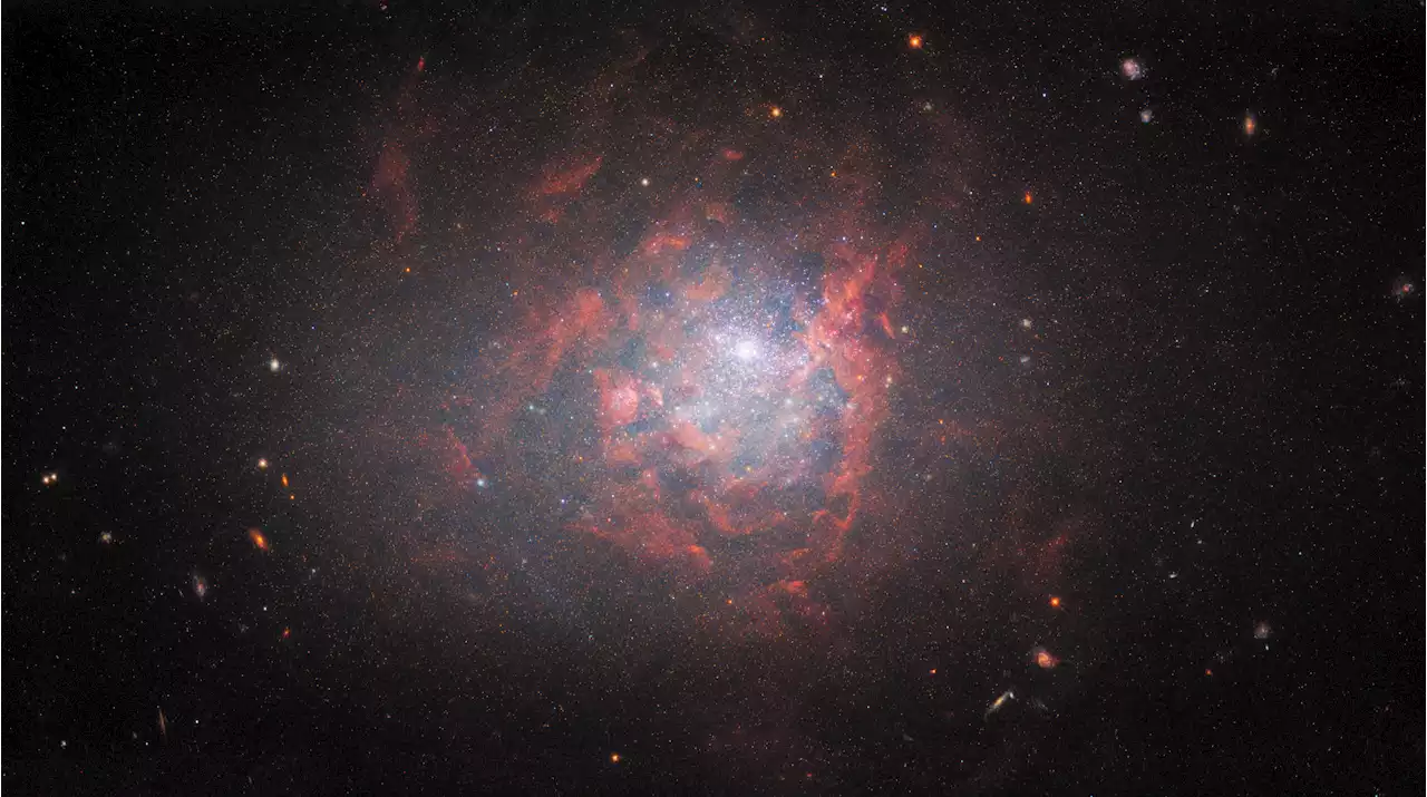 Hubble revisits irregular dwarf galaxy full of young stars | Digital Trends