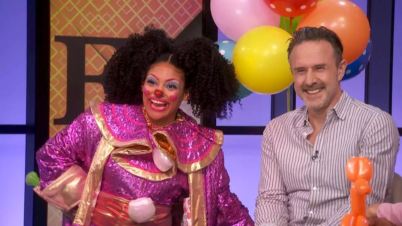 David Arquette Introduces First Bozo the Clown of Color, Jozo Bozo