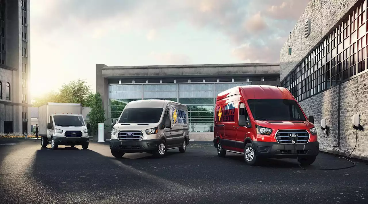 Ford's Battery-Powered E-Transit On Way To Customers