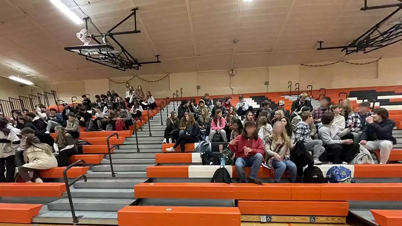 Chicago-area high school students stage walkout after principal tells them to mask up for class or leave