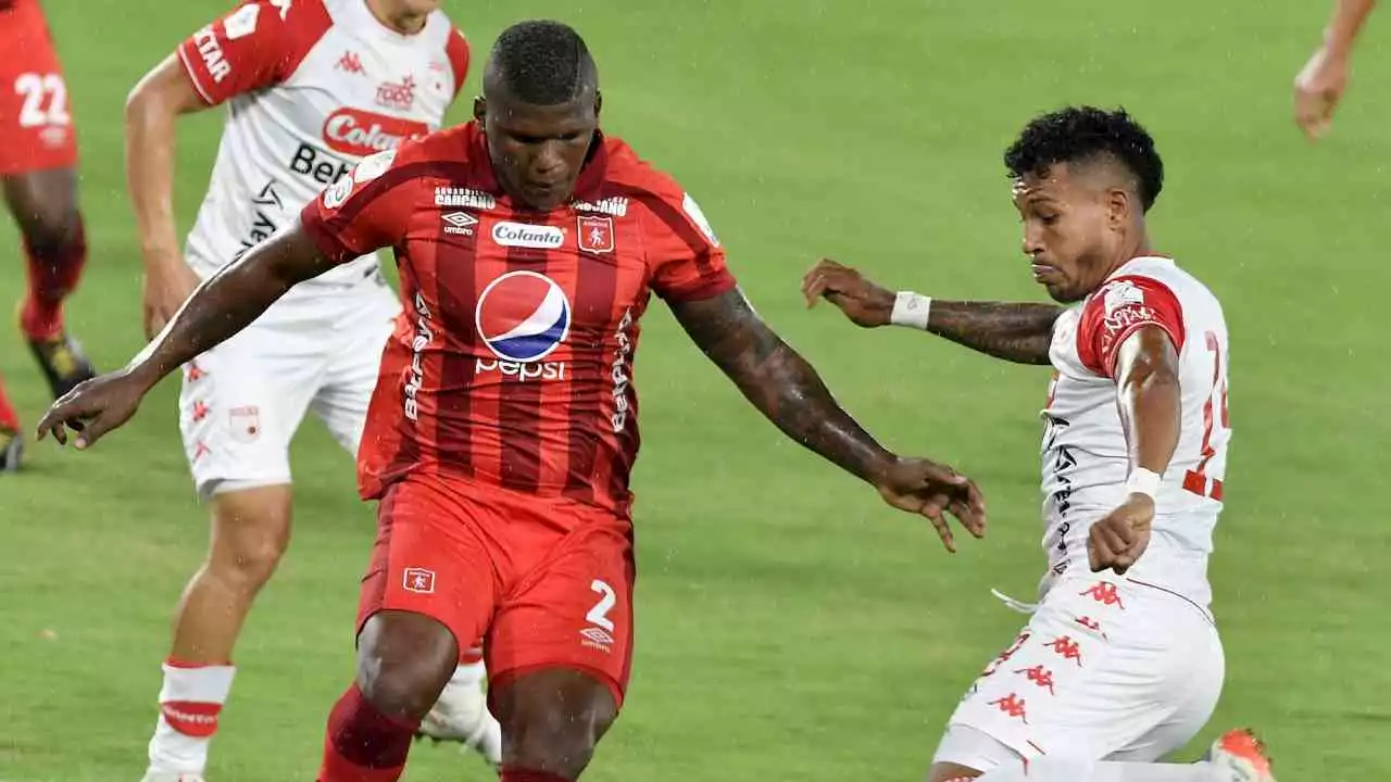 Resumen, goles y resultado: América de Cali vs Santa Fe