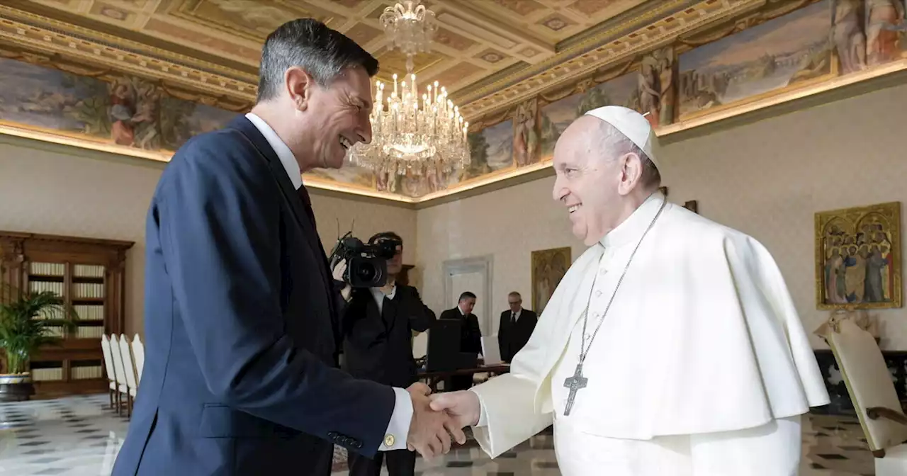 Il Papa ha ricevuto, per la quarta volta, il presidente sloveno