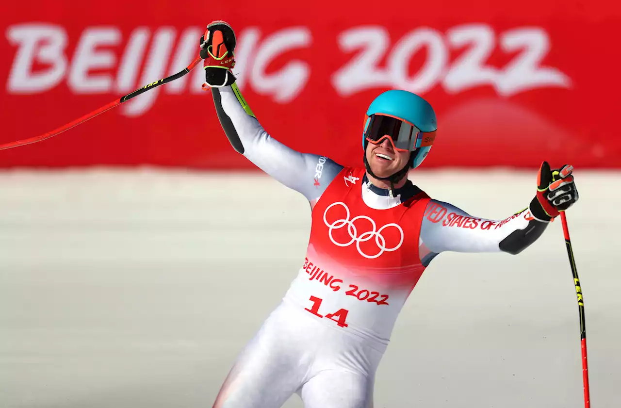 Team USA's Ryan Cochran-Siegle Wins Silver in Men's Super-G