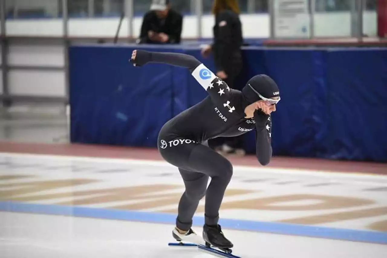 Why do speed skaters wear glasses at Winter Olympics 2022?