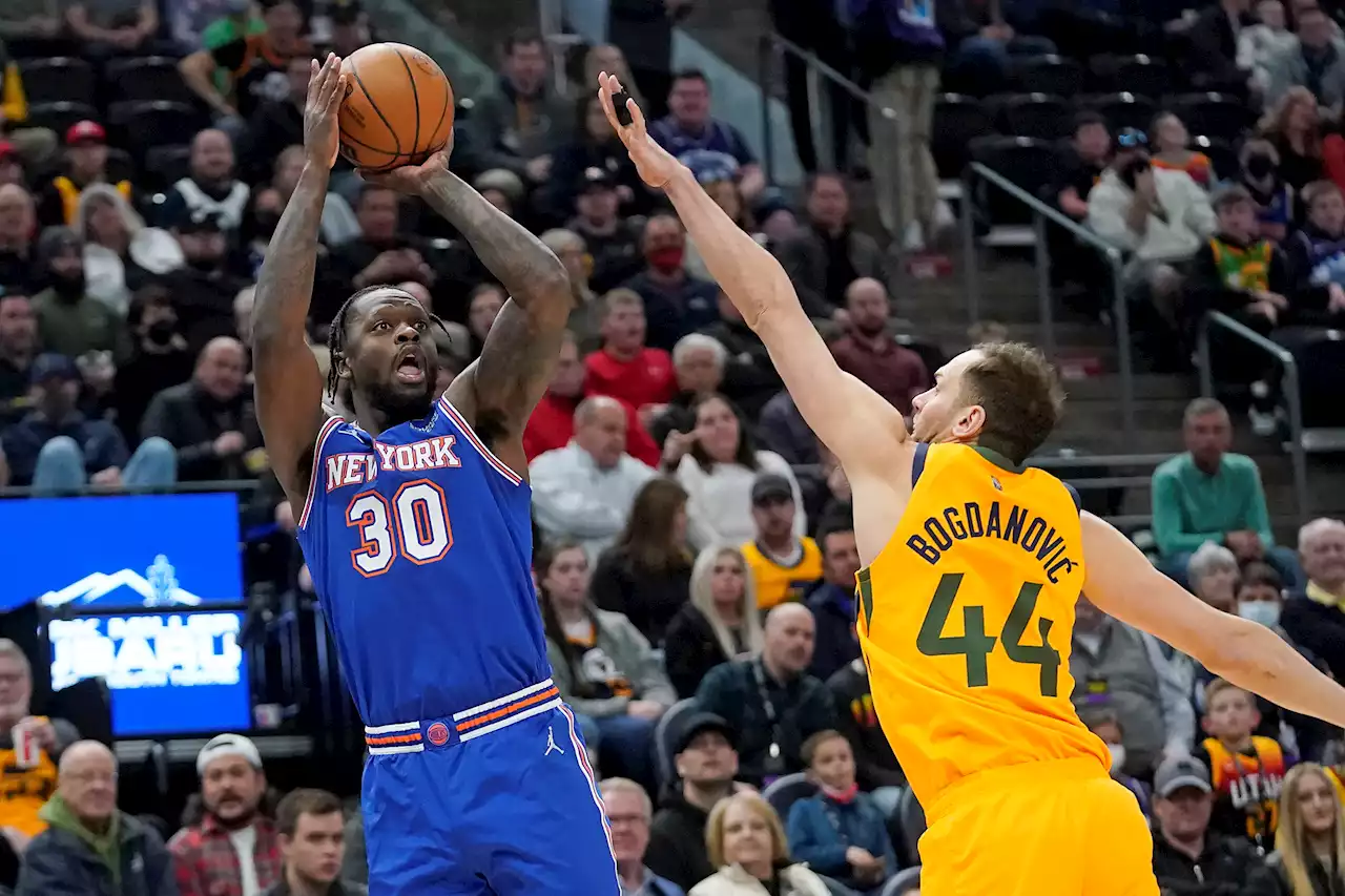 Knicks blow another double-digit lead in gut-wrenching loss to Jazz