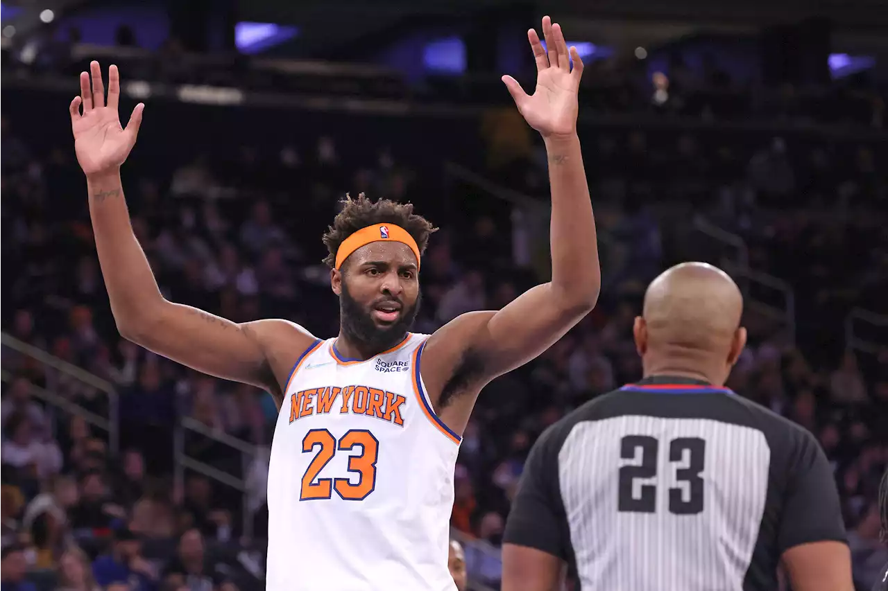 Mitchell Robinson doesn’t sound sure of his long-term Knicks future