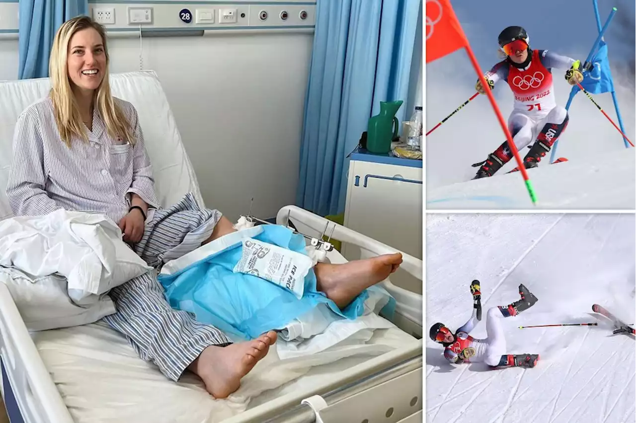 Nina O’Brien: I gave ‘maybe too much’ before horrific Olympics ski crash