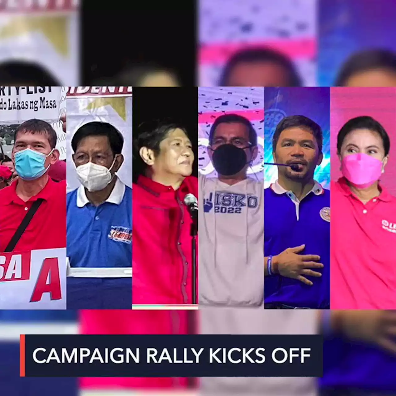 HIGHLIGHTS: Presidential, vice presidential 2022 proclamation rallies
