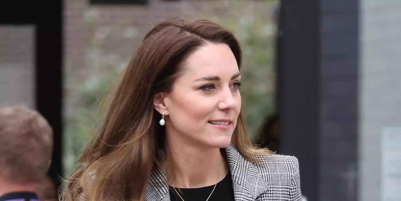 Kate Middleton steps out in checked blazer for latest solo appearance in London