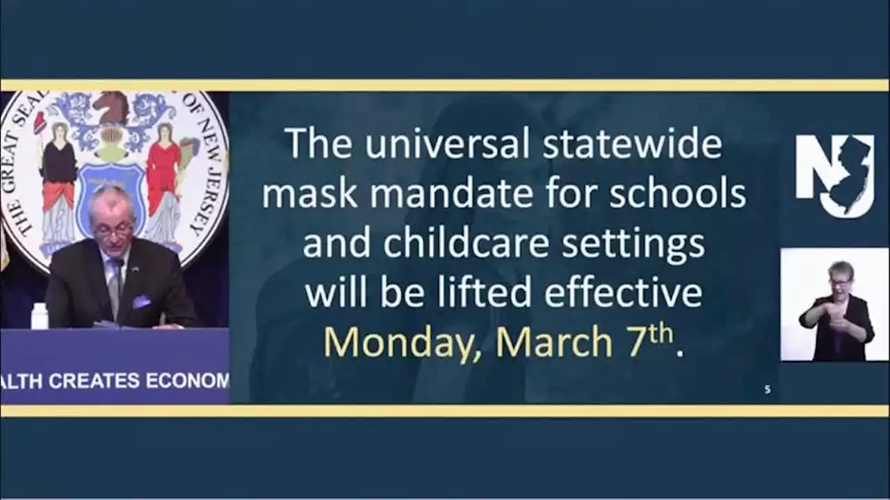 New Jersey joins U.S. states ending school mask mandates as Omicron ebbs