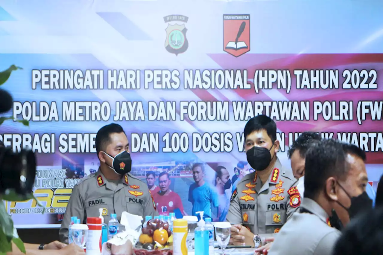 Kapolda Metro Jaya di Hari Pers Nasional: Semakin Profesional, Jangan Bosan Kritik Saya