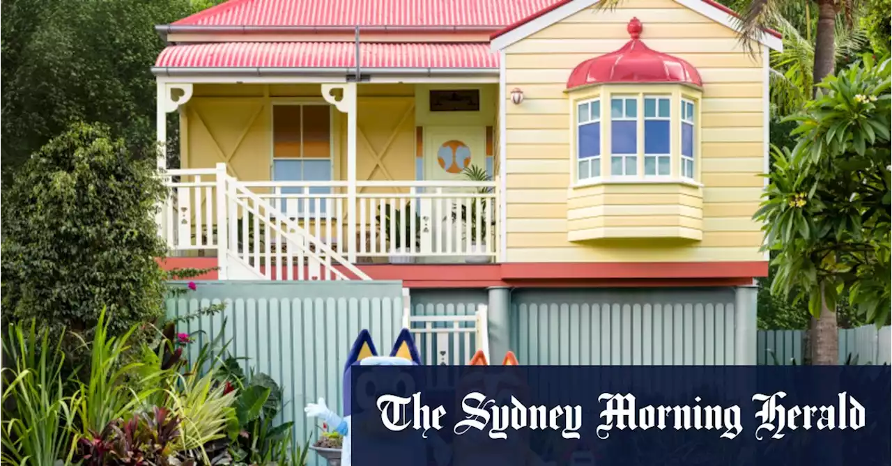 Bluey’s house recreated in Brisbane ... and interest is off the leash