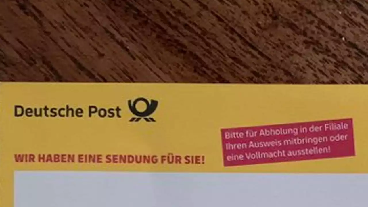 DHL-Kundin findet rätselhaften Zettel - und bekommt prompt abstrusen Tipp