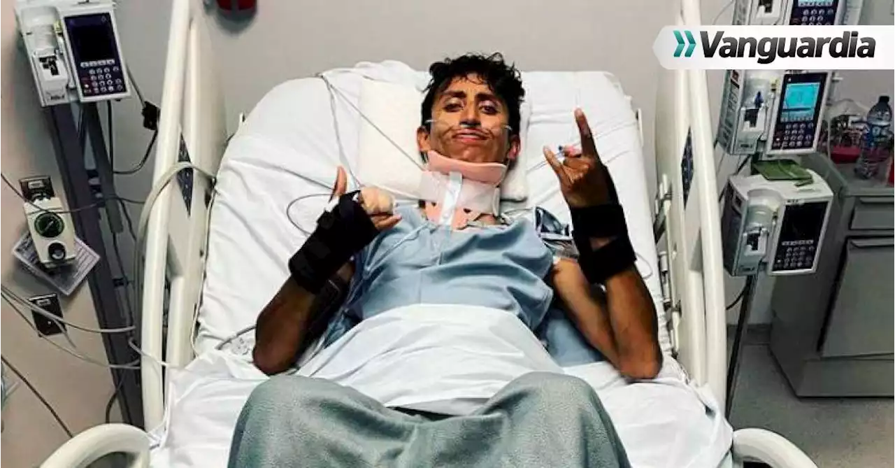 En video quedó registrado el momento exacto del accidente de Egan Bernal