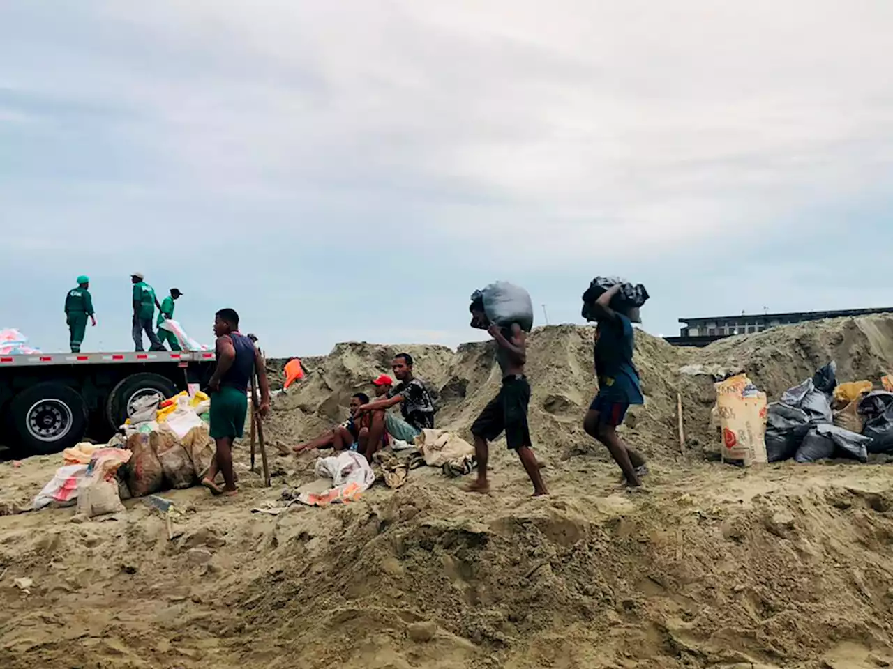 An estimated 45,000 people have been displaced by a cyclone in Madagascar