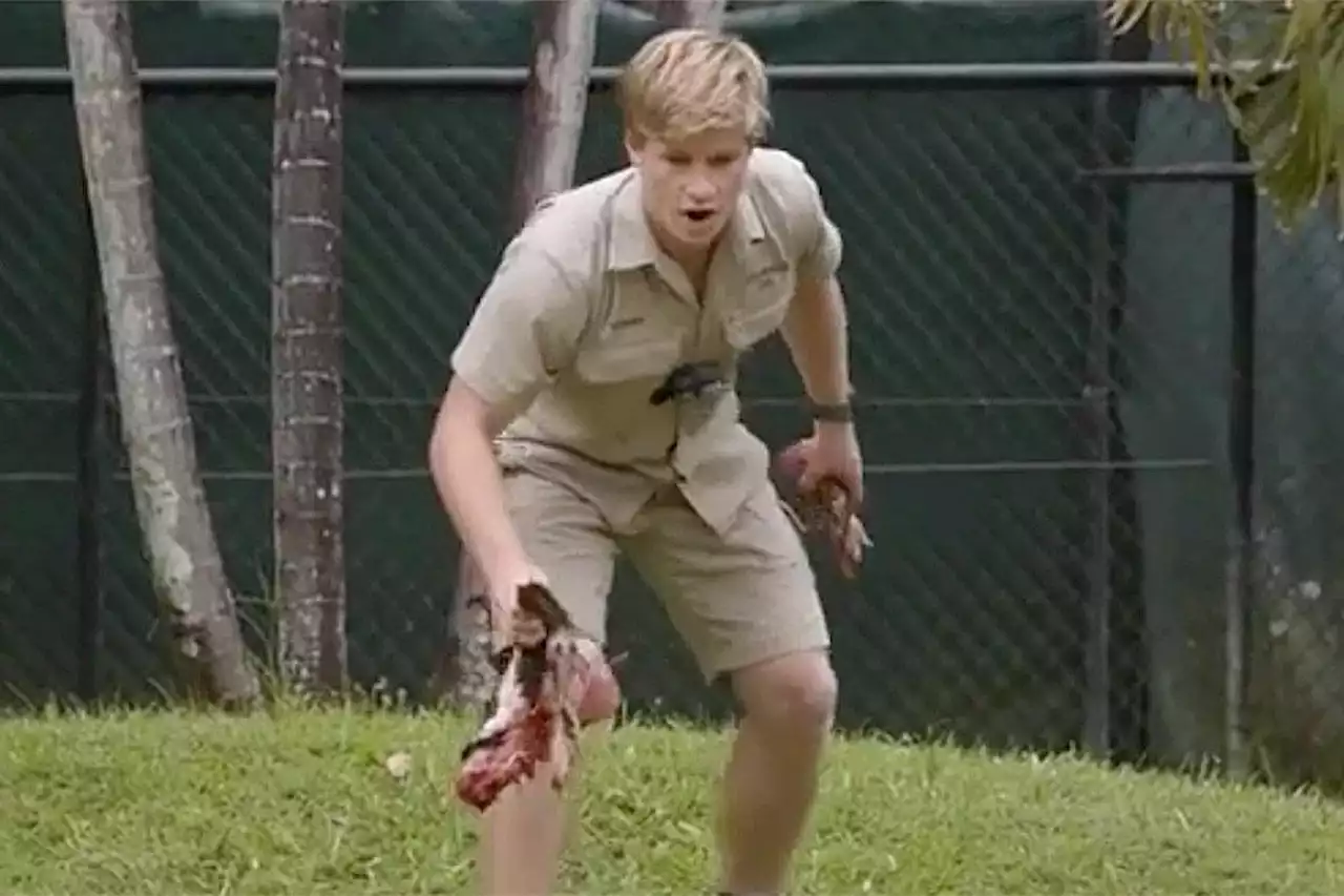 Robert Irwin Was Nearly Attacked by 12-Foot Crocodile While Attempting to Feed It at Australia Zoo