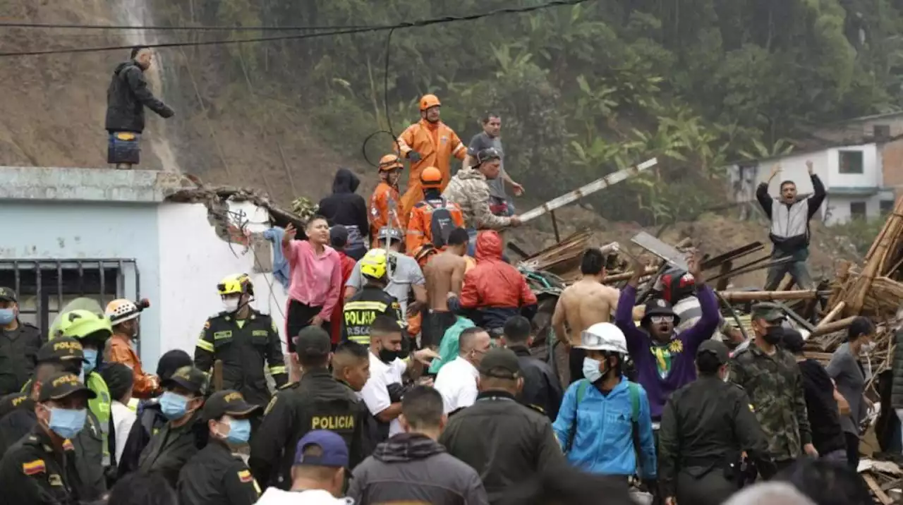 Ascienden a 11 los fallecidos por deslizamiento de tierra en Risaralda