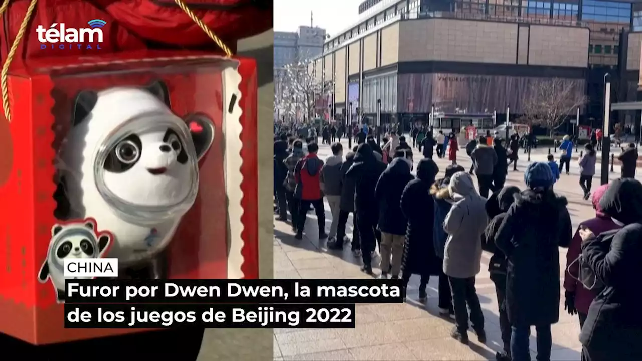 Furor total por la mascota de los Juegos Olímpicos de Invierno Beijing 2022