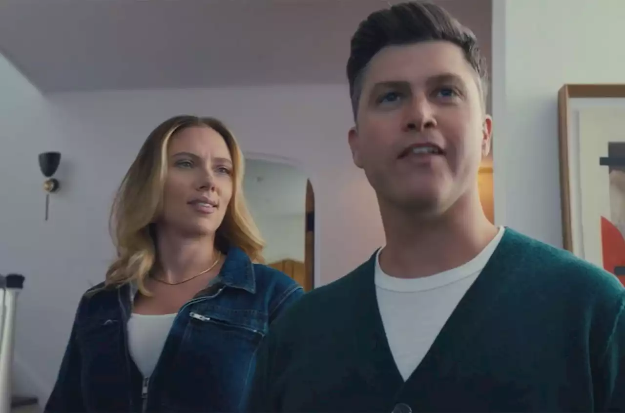 Scarlett Johansson & Colin Jost Imagine If Amazon Alexa Could Read Minds in Super Bowl Ad