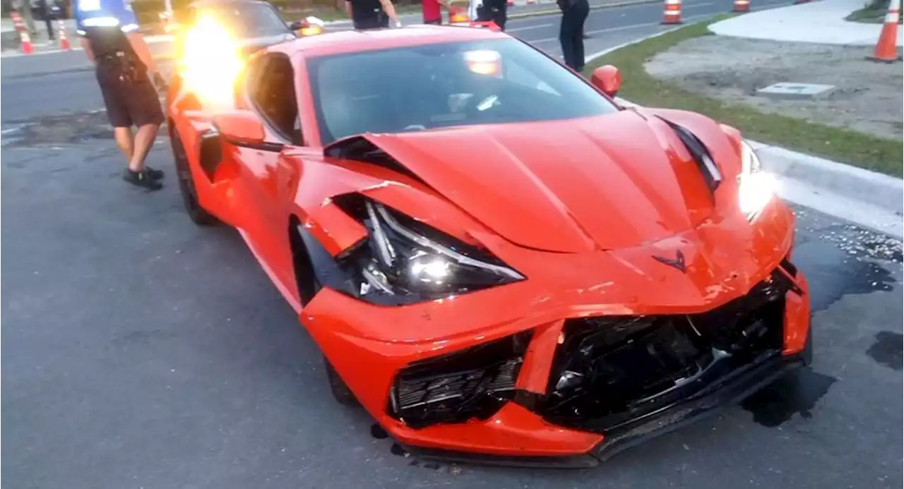 That Absolutely Sucks: Owner Of New 2020 Corvette C8 Crashes Right After Taking Delivery | Carscoops