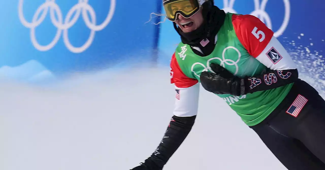 U.S. wins its first Beijing Olympics gold as Lindsey Jacobellis takes snowboardcross honors