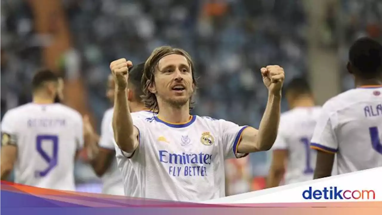 Modric Belum Pikirkan Pensiun, Mungkin Main sampai Umur 40 Tahun