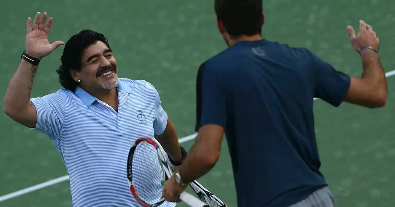 La familia Maradona saludó a Delpo con un emotivo video