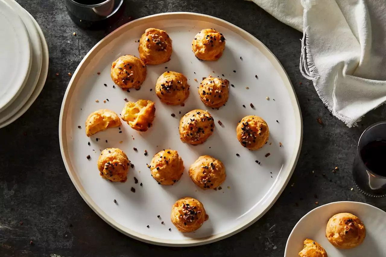 Everything Bagel-Spiced Cheese Puffs Recipe on Food52