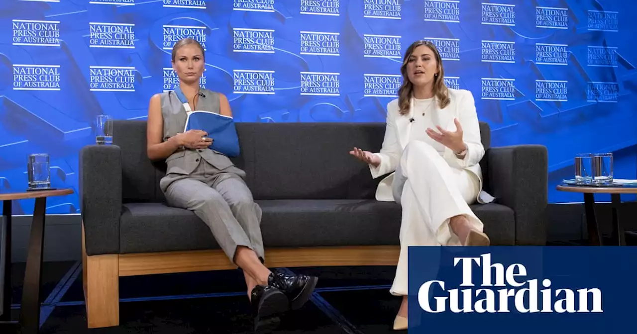 Grace Tame and Brittany Higgins: nine key moments from the sellout press club event