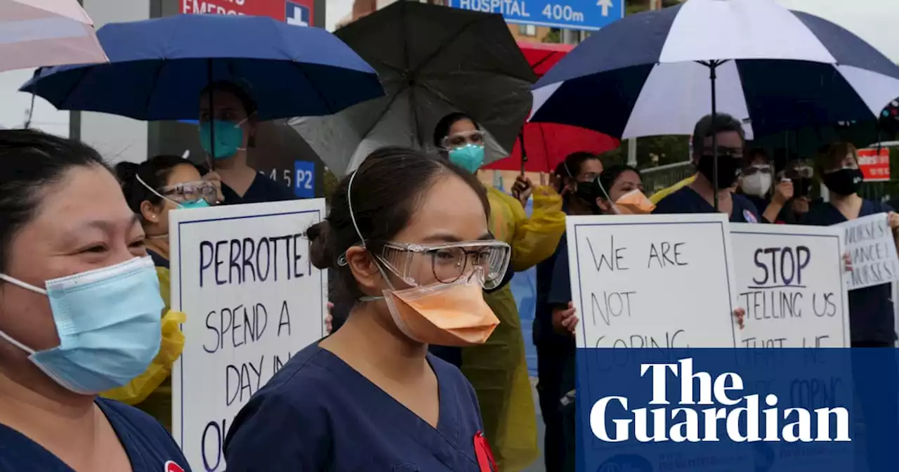 NSW nurses vote in favour of statewide strike, citing premier’s ‘tin-eared’ response to Omicron