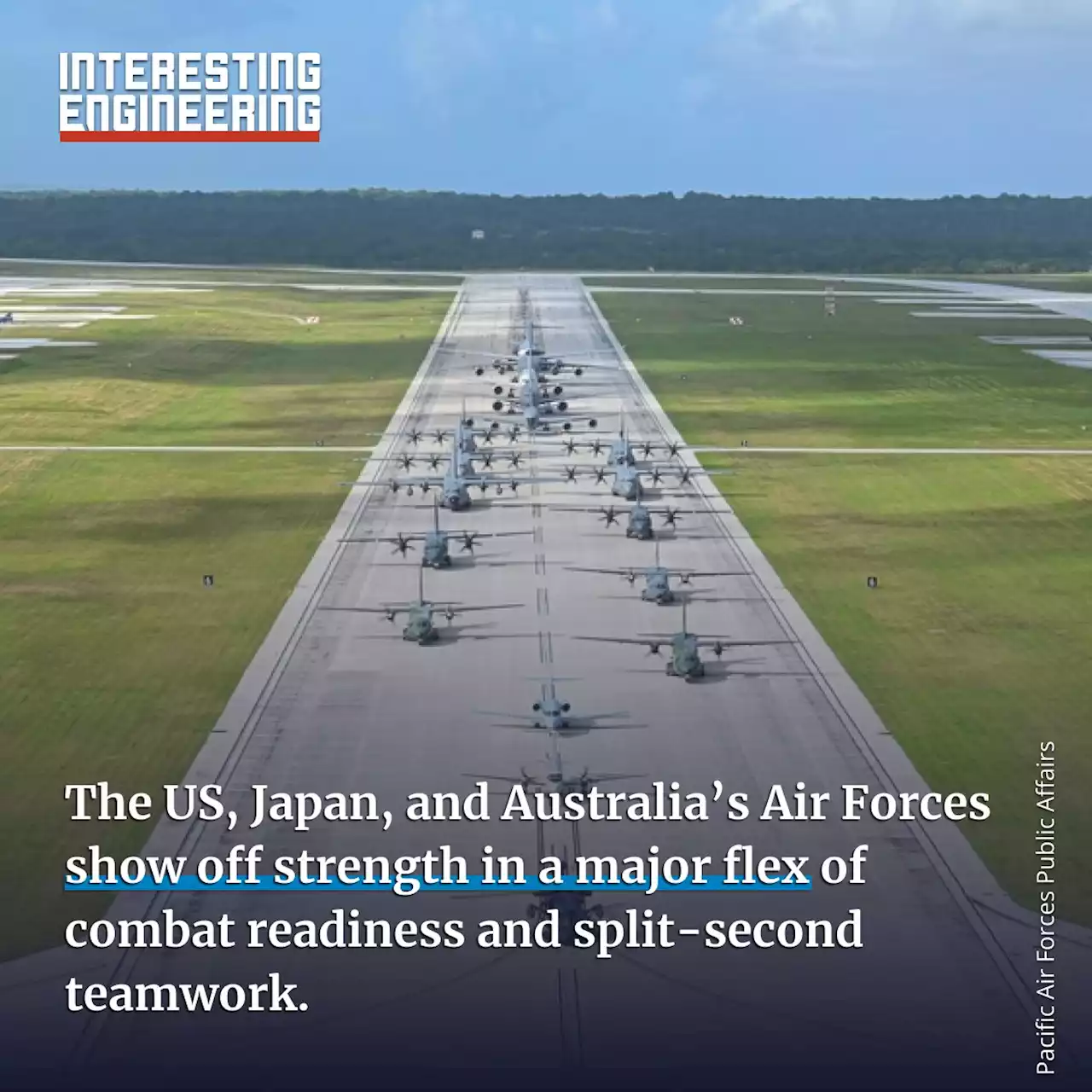 Elephant Walk: the US, Japan, and Australia's Air Forces show off strength