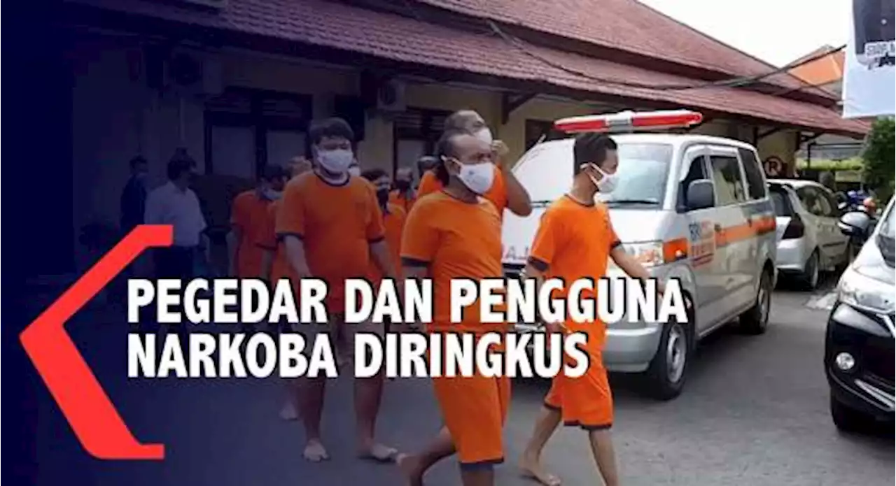 10 Pelaku Penyalahgunaan Narkoba Diringkus