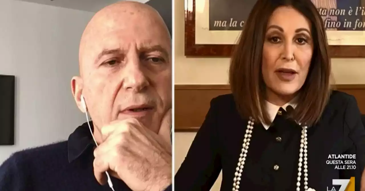 L'aria che tira, rissa Minzolini-Santanché: 'Quel 20% lo perderete', 'State con chi voleva Berlusconi in galera'