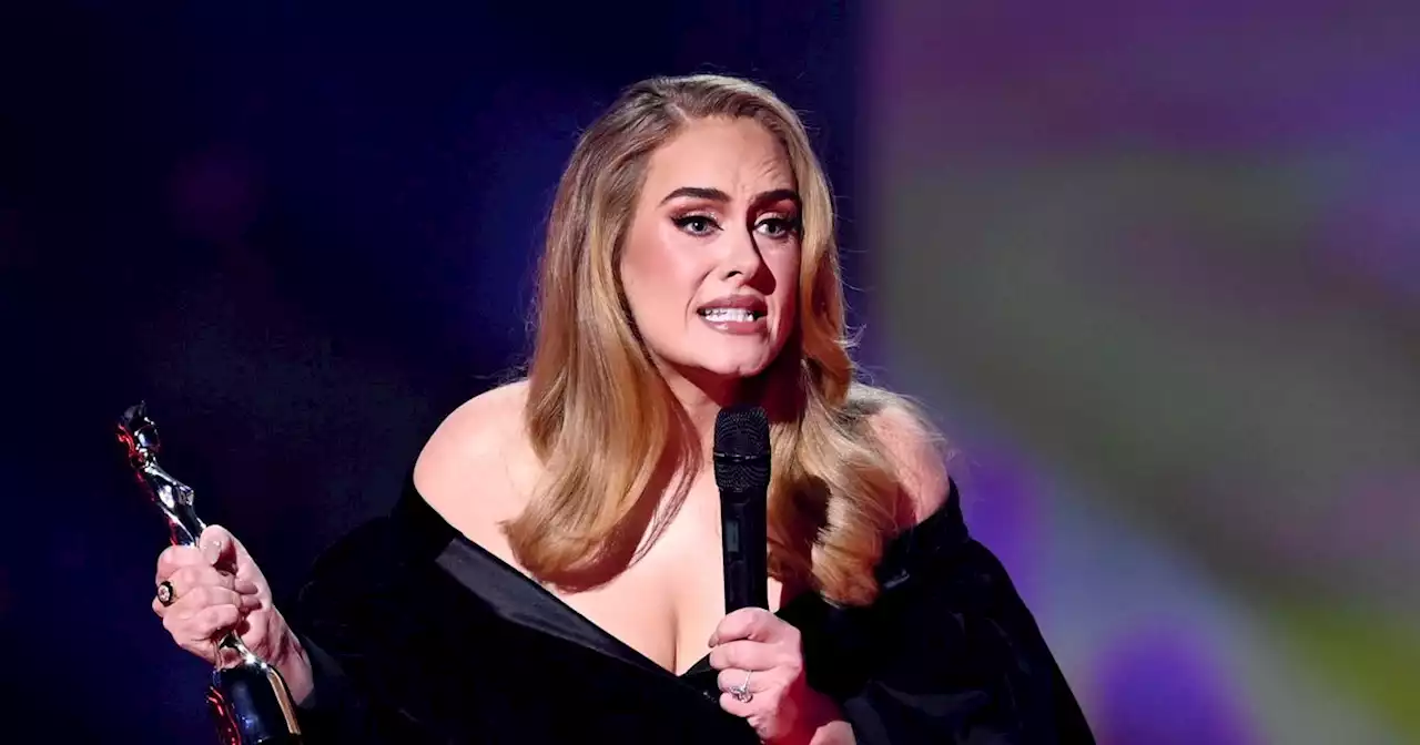 Adele 'released suppressed tension from divorce with heartfelt BRITs dedication'