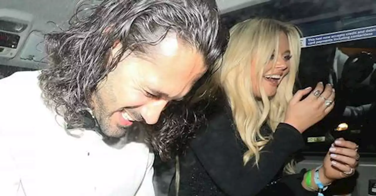 Emily Atack clambers into taxi with Strictly's Graziano after BRITs afterparty