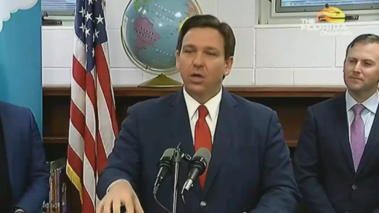 Florida Gov. DeSantis Signals Support For 'Don't Say Gay' Bill