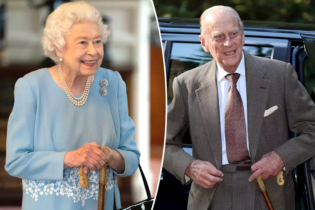 Queen Elizabeth II uses late husband Prince Philip’s cane at historic event