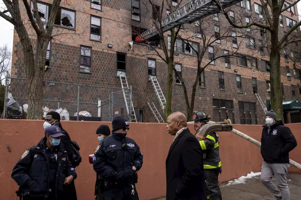 Bronx apartment fire survivors, families of victims sue building owners