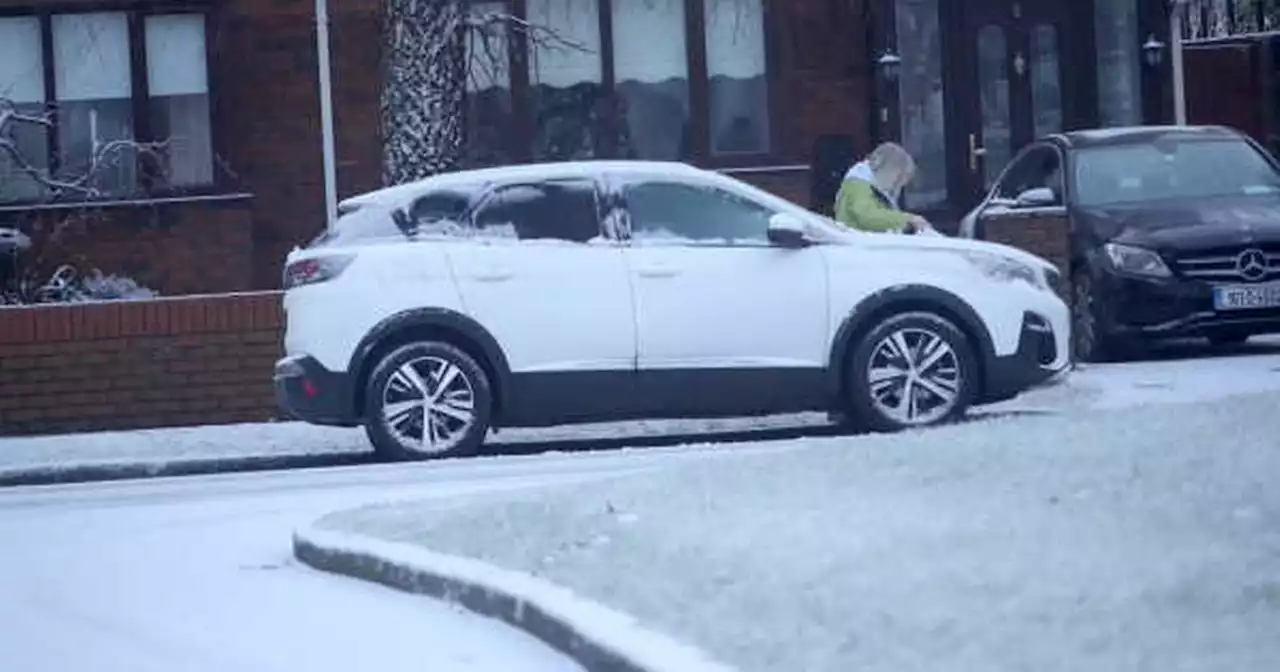 Met Eireann issues snow and ice warning for three counties
